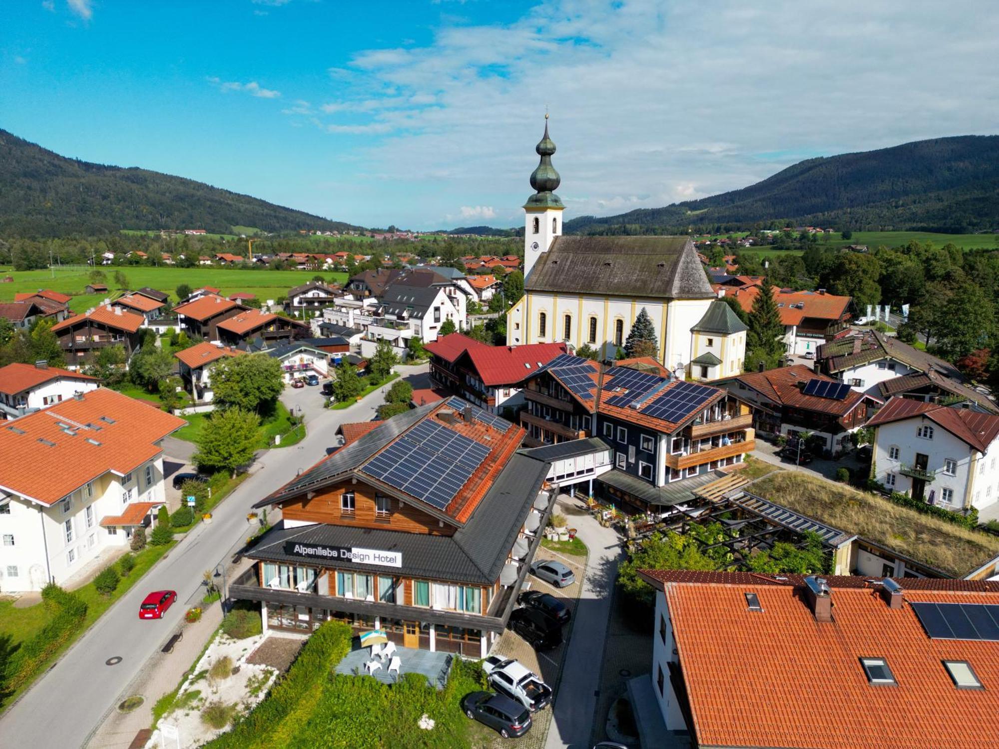 Alpenliebe - Sauna & Whirlpool - Apartments Inzell Exterior foto